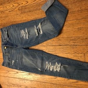 American Eagle Size 4 high waist jean